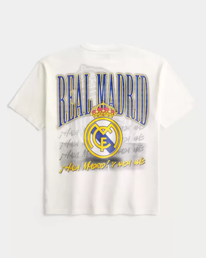 Camiseta gráfica cuadrada del Real Madrid CF Camiseta gráfica cuadrada del Real Madrid CF