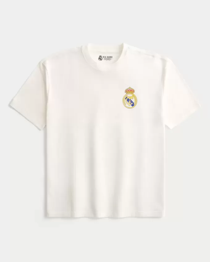 Camiseta gráfica cuadrada del Real Madrid CF Camiseta gráfica cuadrada del Real Madrid CF
