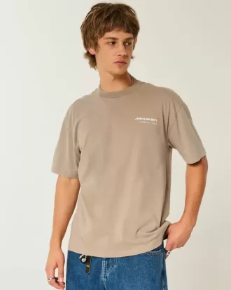 Camiseta gráfica cuadrada McLaren