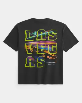 Camiseta gráfica cuadrada McLaren