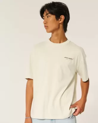Camiseta gráfica cuadrada McLaren
