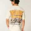 Camiseta gráfica cuadrada McLaren