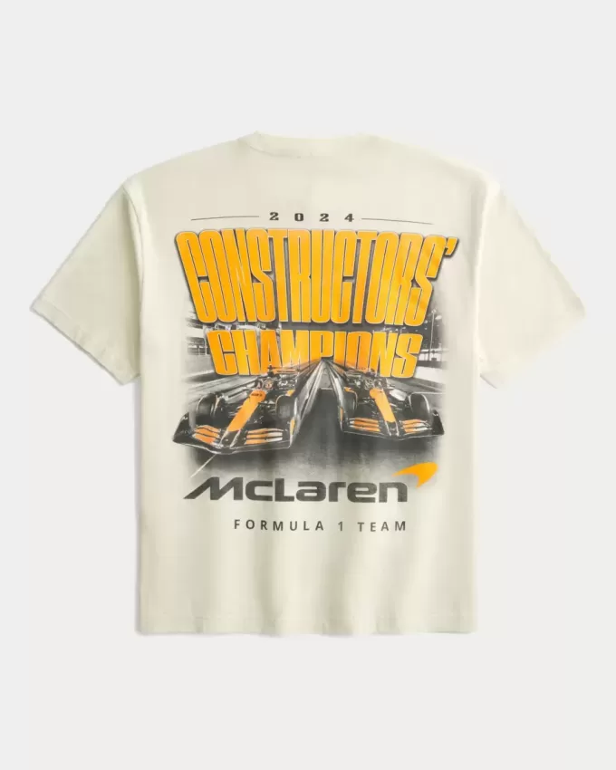 Camiseta gráfica cuadrada McLaren
