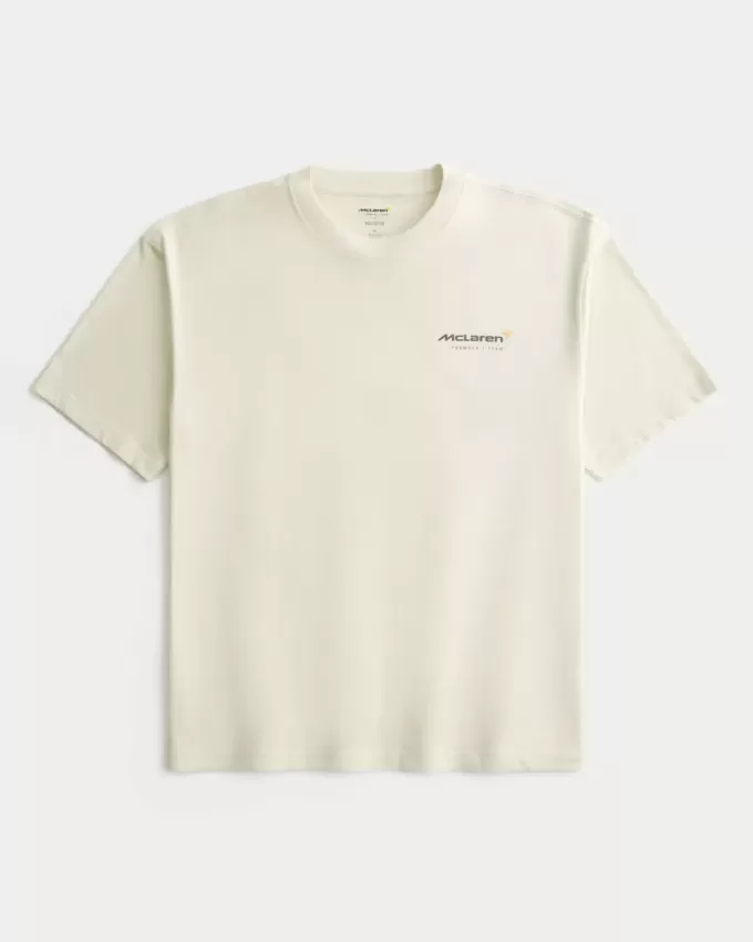 Camiseta gráfica cuadrada McLaren