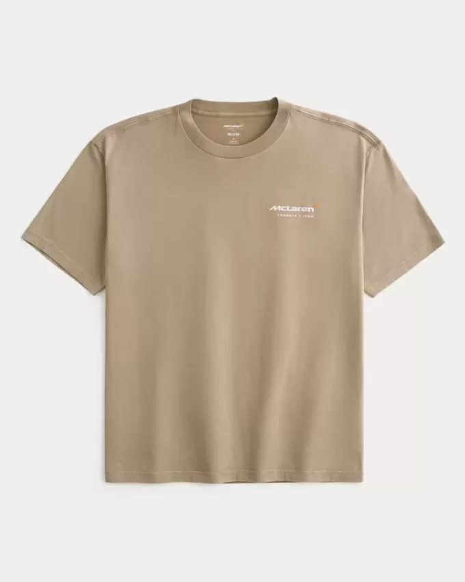 Camiseta gráfica cuadrada McLaren