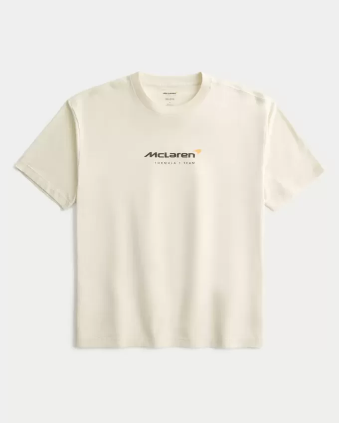 Camiseta gráfica cuadrada McLaren
