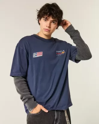 Camiseta gráfica cuadrada Oracle Red Bull Racing