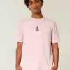 Camiseta gráfica cuadrada y pesada de la Costa de Amalfi Camiseta gráfica cuadrada y pesada de la Costa de Amalfi