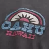 Camiseta gráfica cuadrada y pesada de Oahu Camiseta gráfica cuadrada y pesada de Oahu