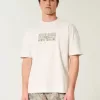 Camiseta gráfica cuadrada y pesada de Outer Banks