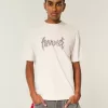 Camiseta gráfica cuadrada y pesada Heavy Daze Camiseta gráfica cuadrada y pesada Heavy Daze