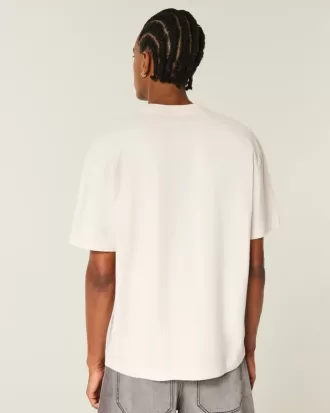 Camiseta gráfica cuadrada y pesada Heavy Daze