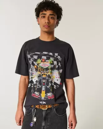 Camiseta gráfica cuadrada y pesada Oracle Red Bull Racing