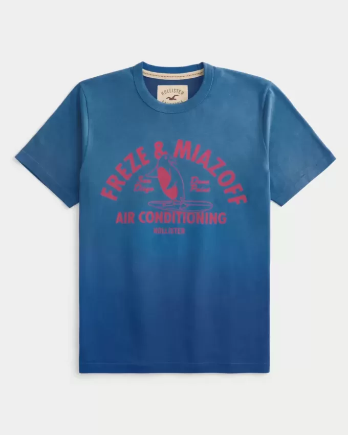 Camiseta gráfica de aire acondicionado de Freze & Miazoff Camiseta gráfica de aire acondicionado de Freze & Miazoff