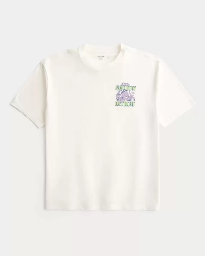Camiseta gráfica de carrocería de Boxy Otto Camiseta gráfica de carrocería de Boxy Otto