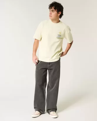 Camiseta gráfica de golf Tweety de peso pesado y caja