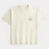 Camiseta gráfica de golf Tweety de peso pesado y caja Camiseta gráfica de golf Tweety de peso pesado y caja