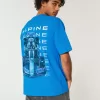 Camiseta gráfica del equipo BWT Alpine F1, de peso pesado y estilo cuadrado Camiseta gráfica del equipo BWT Alpine F1, de peso pesado y estilo cuadrado