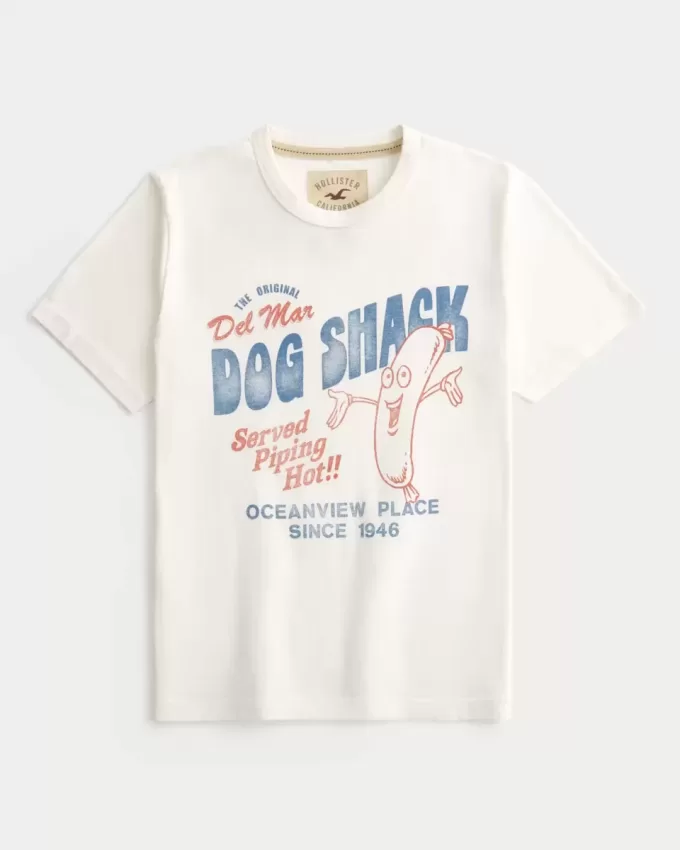 Camiseta gráfica Del Mar Dog Shack Camiseta gráfica Del Mar Dog Shack