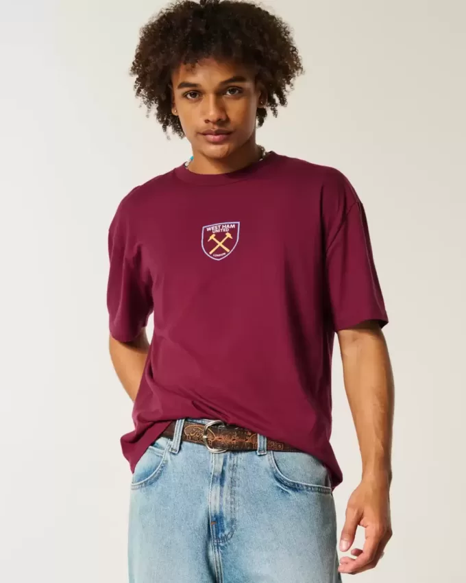 Camiseta gráfica del West Ham United Football Club Camiseta gráfica del West Ham United Football Club