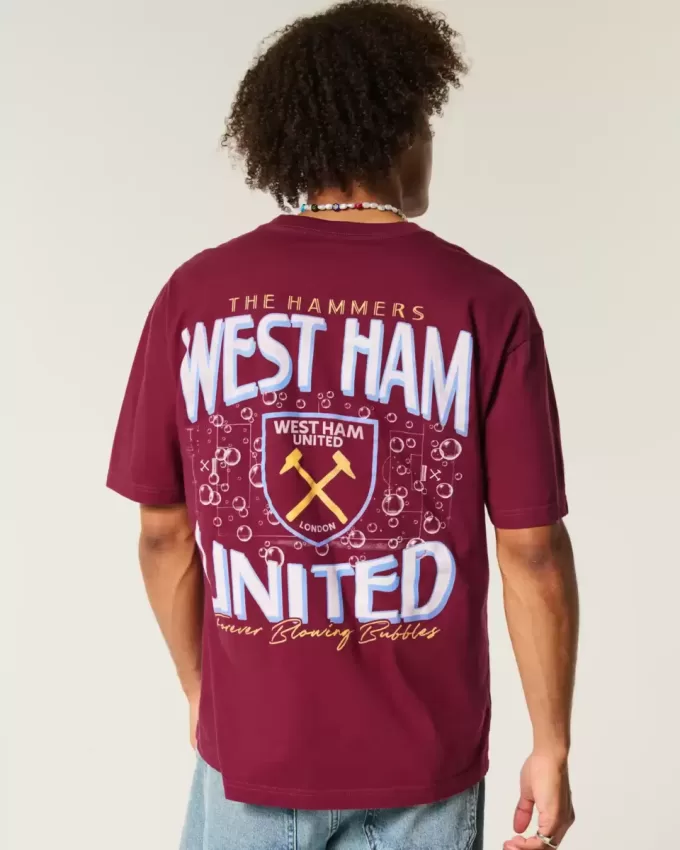Camiseta gráfica del West Ham United Football Club Camiseta gráfica del West Ham United Football Club