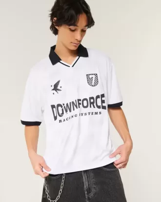 Camiseta gráfica Downforce cuadrada