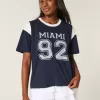 Camiseta gráfica extragrande de Miami