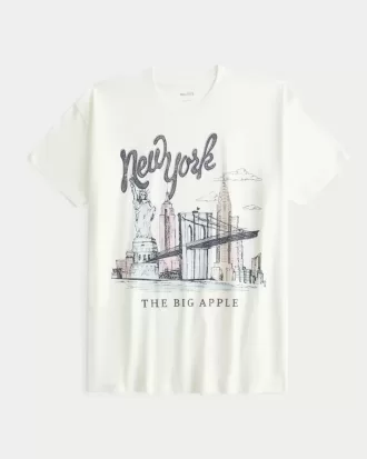 Camiseta gráfica extragrande de Nueva York
