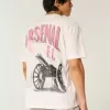 Camiseta gráfica extragrande del Arsenal Camiseta gráfica extragrande del Arsenal
