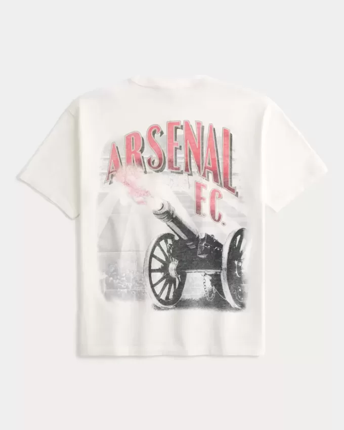 Camiseta gráfica extragrande del Arsenal Camiseta gráfica extragrande del Arsenal
