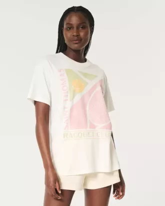 Camiseta gráfica extragrande del Saint Thomas Racquet Club