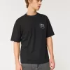 Camiseta gráfica Kick Sauber del equipo de F1 de Boxy Heavyweight Stake Camiseta gráfica Kick Sauber del equipo de F1 de Boxy Heavyweight Stake