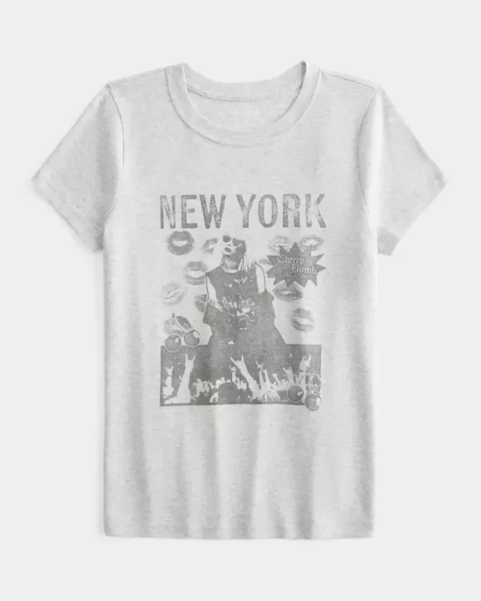 Camiseta gráfica para bebé de Nueva York Camiseta gráfica para bebé de Nueva York