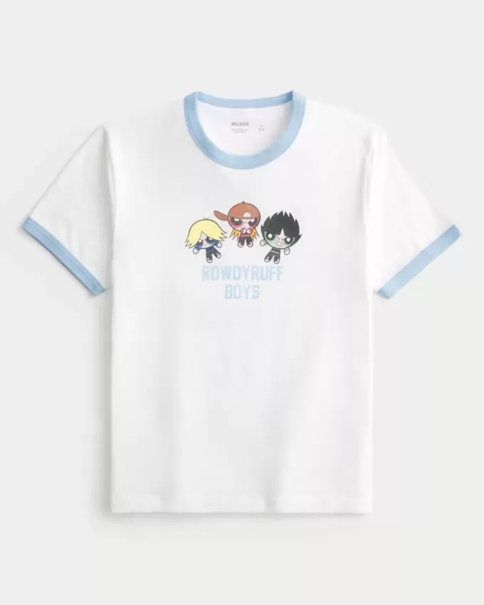 Camiseta gráfica Shrunken Rowdyruff Boys Camiseta gráfica Shrunken Rowdyruff Boys