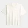 Camiseta holgada con cuello redondo Camiseta holgada con cuello redondo