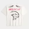Camiseta holgada con gráfico de Dodge Hellcat Camiseta holgada con gráfico de Dodge Hellcat