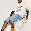 Camiseta holgada con gráfico de Jey Uso Yeet Camiseta holgada con gráfico de Jey Uso Yeet