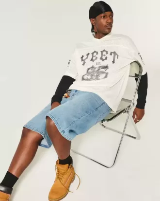 Camiseta holgada con gráfico de Jey Uso Yeet