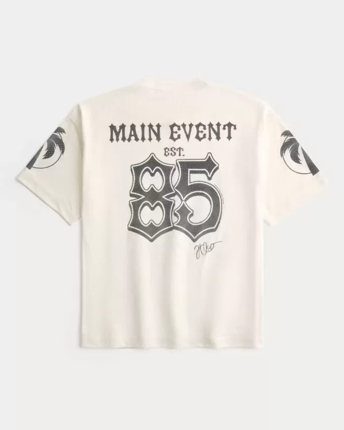 Camiseta holgada con gráfico de Jey Uso Yeet Camiseta holgada con gráfico de Jey Uso Yeet