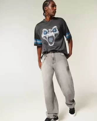 Camiseta holgada con gráfico de Stone Cold Steve Austin