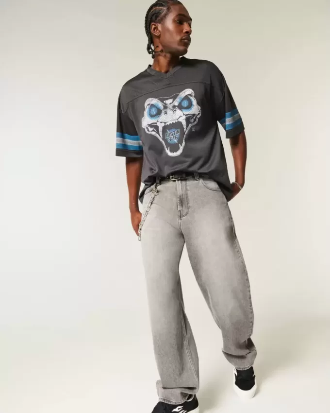 Camiseta holgada con gráfico de Stone Cold Steve Austin Camiseta holgada con gráfico de Stone Cold Steve Austin