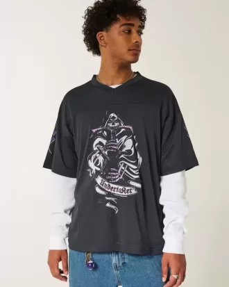 Camiseta holgada con gráfico de Undertaker