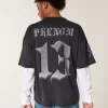Camiseta holgada con gráfico de Undertaker