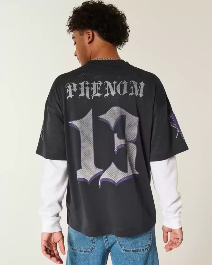 Camiseta holgada con gráfico de Undertaker
