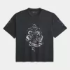 Camiseta holgada con gráfico de Undertaker