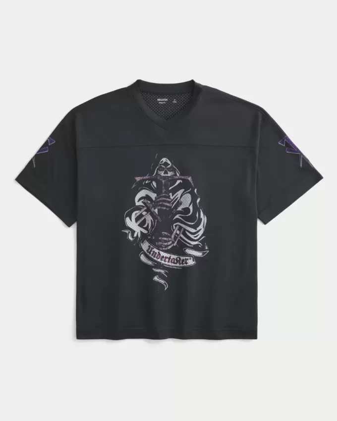 Camiseta holgada con gráfico de Undertaker