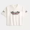 Camiseta holgada y pesada con gráfico de Chevrolet Camiseta holgada y pesada con gráfico de Chevrolet