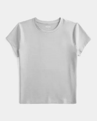 Camiseta larga para bebé de tela suave y elástica sin costuras