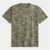 Camiseta refrescante de camuflaje relajada Camiseta refrescante de camuflaje relajada