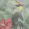 Camiseta sin mangas con estampado de aves tropicales Easy Trend Drop
